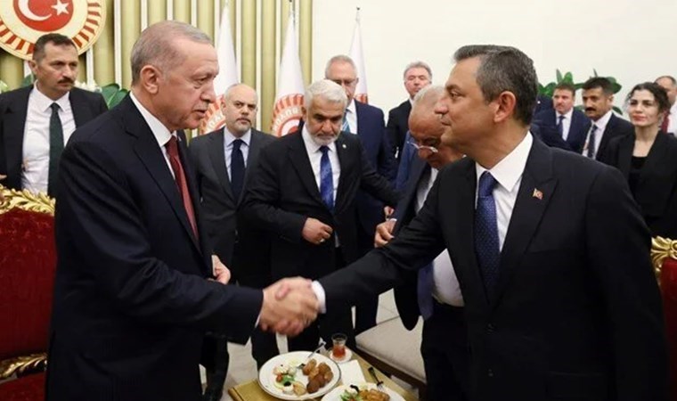 Recep Tayyip Erdoğan ile Özgür Özel Bir arada