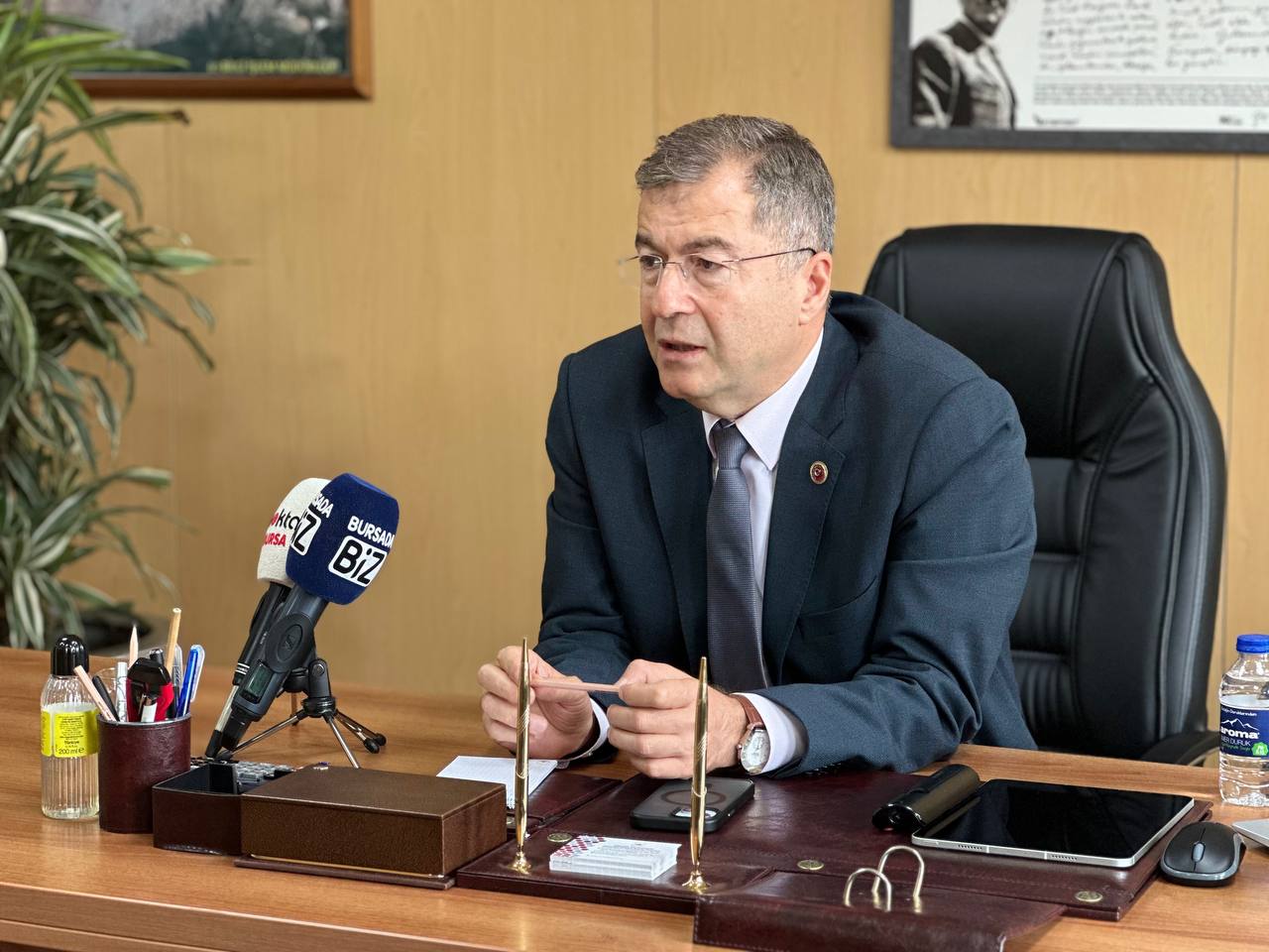 Başkan Yardımcısı Mücahit Yıldızhan Bursa'da Bize Konuştu (2)
