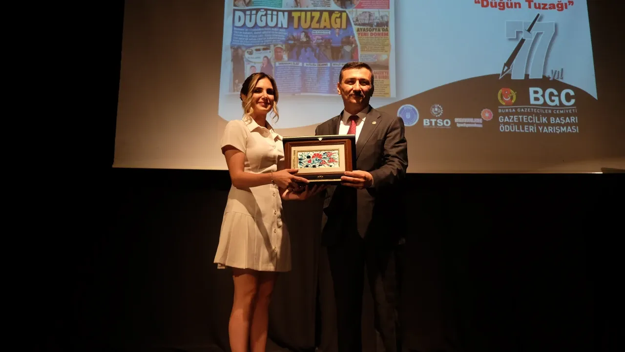 Bursa Gazeteciler Cemiyeti'nden Bursa Dha'ya 4 Ödül Birden (2)