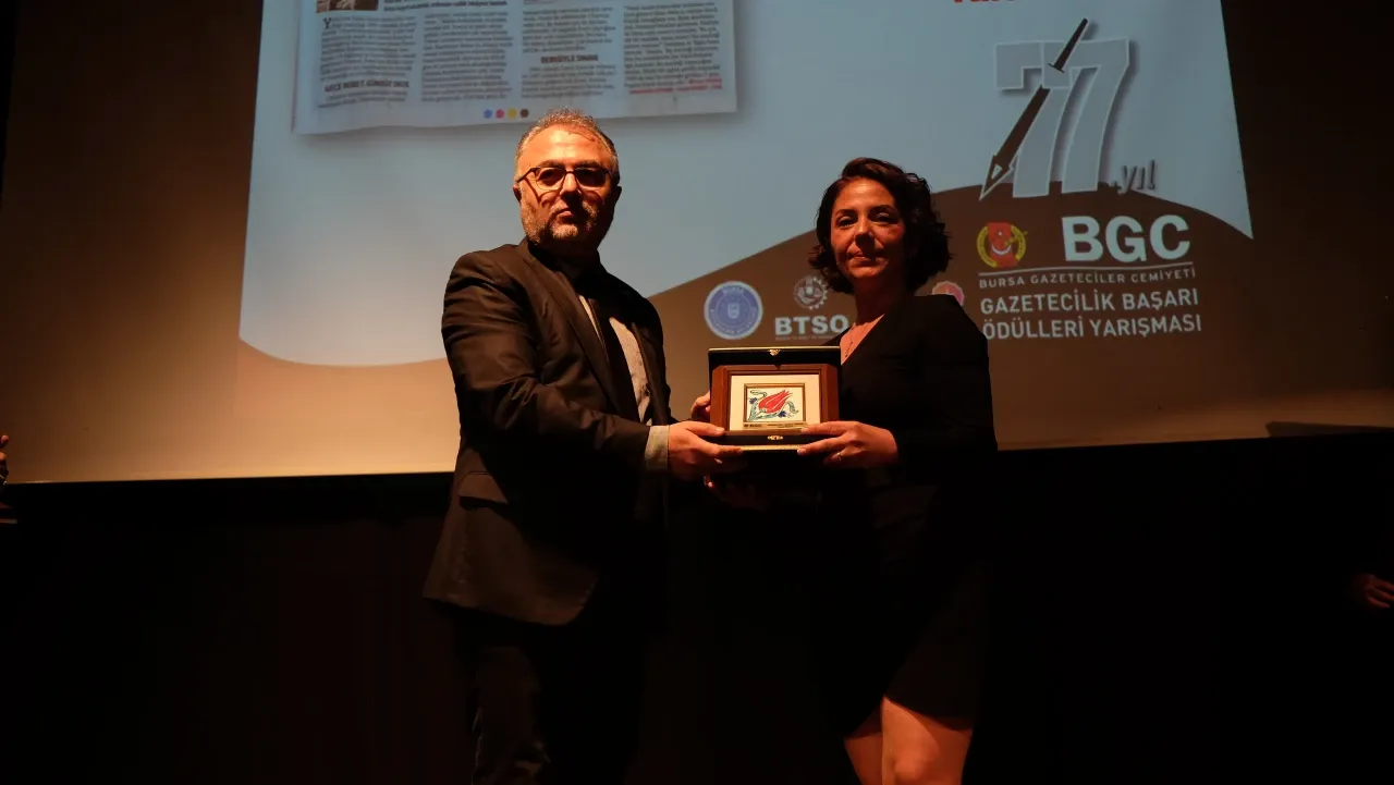 Bursa Gazeteciler Cemiyeti'nden Bursa Dha'ya 4 Ödül Birden (3)