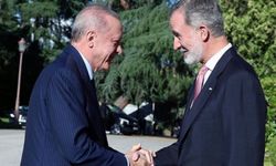 Cumhurbaşkanı Erdoğan İspanya'da! Kral 6. Felipe ile bir araya geldi