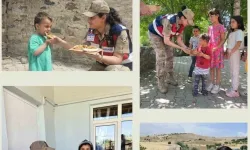 Tunceli Valiliği’nden çocuklara özel pizza ve palyaço eğlencesi