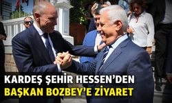 Kardeş şehir Hessen’den Başkan Bozbey’e ziyaret