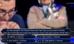 5 milyon liralık ödülü kazanma ihtimali! Kim Milyoner Olmak İster'de zor soru!