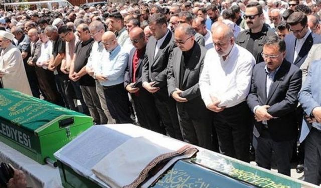 Bakan Özhaseki, Kayseri'de iki cenaze törenine katıldı