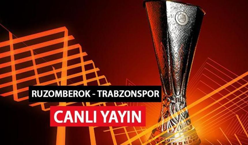 Ruzomberok Trabzonspor maçı canlı izle! A Spor canlı yayın – UEFA Avrupa Ligi